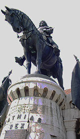 The Statue of Matei Corvin